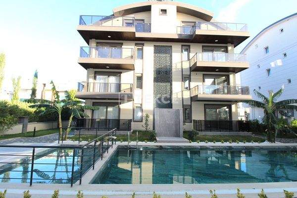 Properties in a Residential Complex with Pool in Antalya Belek