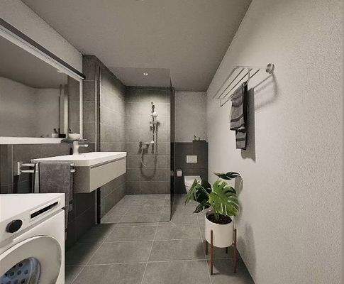 Badezimmer-Visualisierung