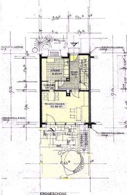 Plan vom Erdgeschoß