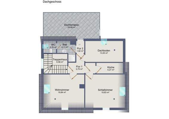 Grundriss-Illustration DG