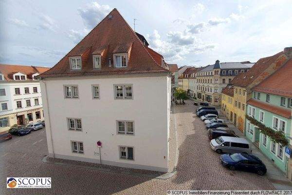 Blick aus dem Wohnbereich