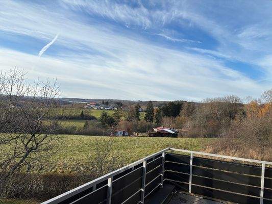 Blick von Terrasse DG