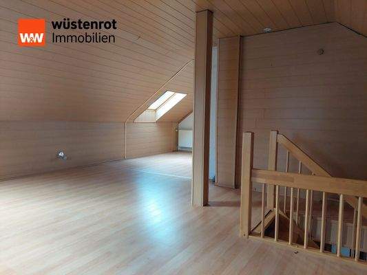 Aufstieg Dachgeschoß