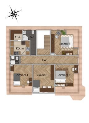 Grundriss Dachgeschoss