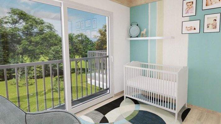 Kinderzimmer Visualisierung