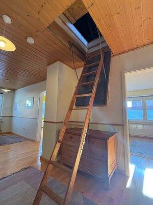 Bodenauszugtreppe ins DG