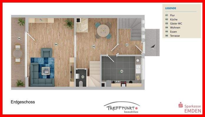 Grundriss Erdgeschoss