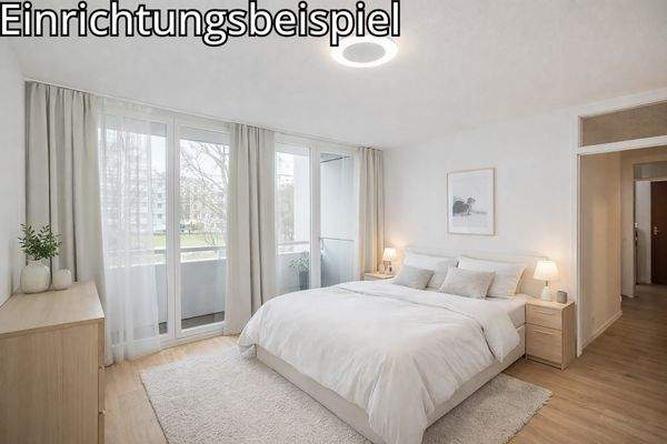 Schlafzimmer visualisiert