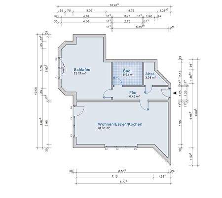 Möbliervorschlag Wohnung