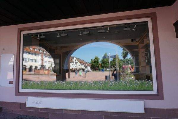 großes Schaufenster