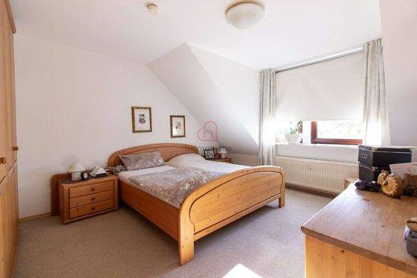 Schlafzimmer 1 Dachgeschoss Haus Nr. 404