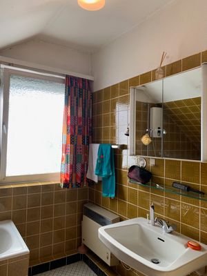 Ansicht Badezimmer im OG