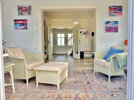 Wunderbar offene Gestaltung der Räume zueinander