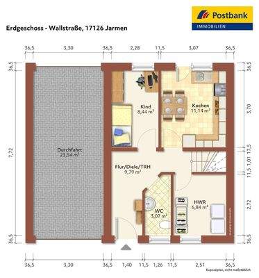 Grundriss Erdgeschoss