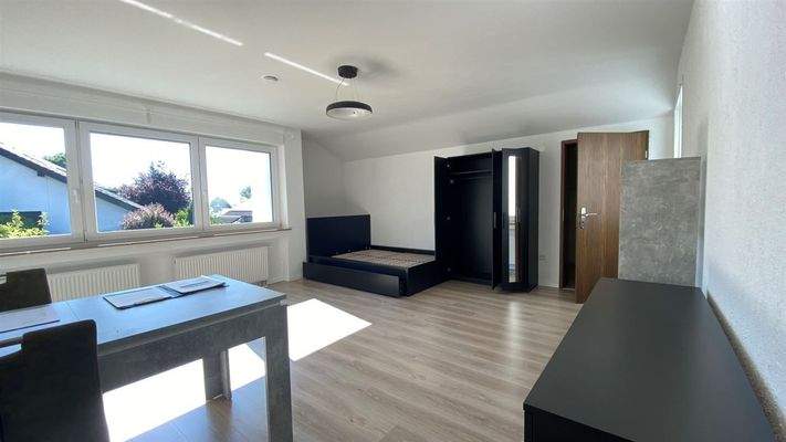 Wohn- und Schlafzimmer