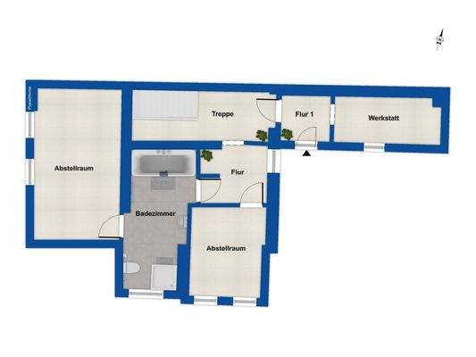 Grundriss - Kellergeschoss