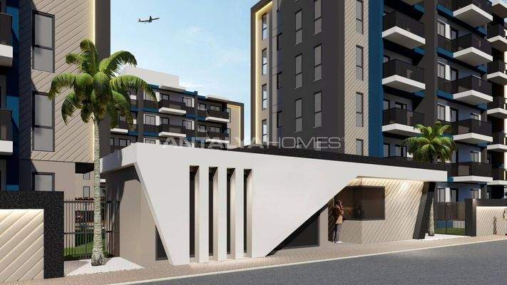 Stylish Apartments in Antalya with Pool and Indoor Parking