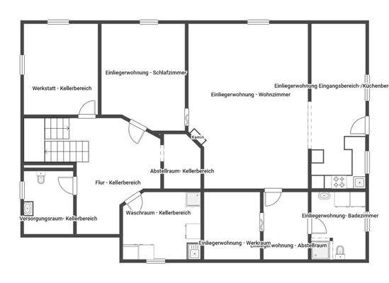 Grundriss Skizze ELW