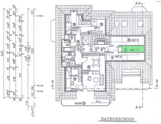 Grundriss DG Abstellraum