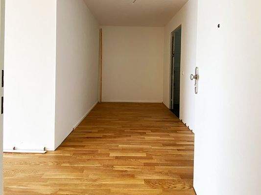 Helle Diene als schöner Eingangsbereich