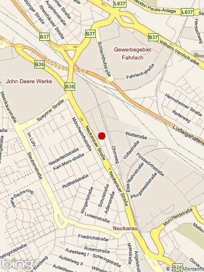 Mannheim Garage, Mannheim Stellplatz