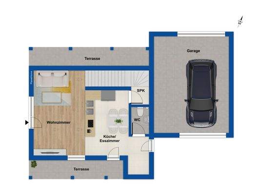 Grundriss Erdgeschoss