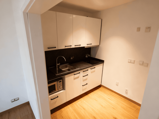 Kompakte Einbauküche