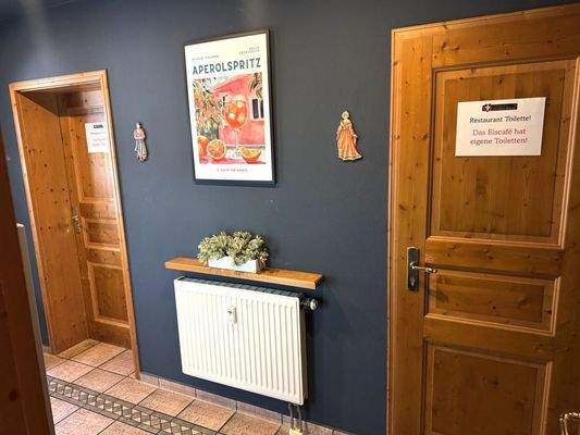 WC-Anlage Restaurant