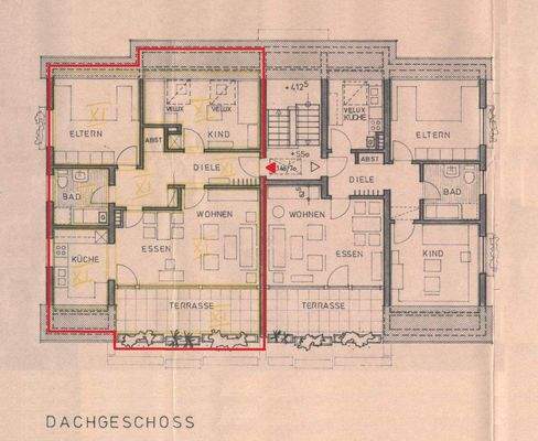 Grundriss Bauzeichnung