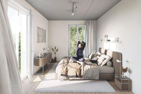 Visualisierung Schlafzimmer