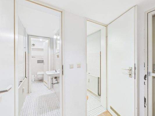 WC Bereich im Untergeschoss