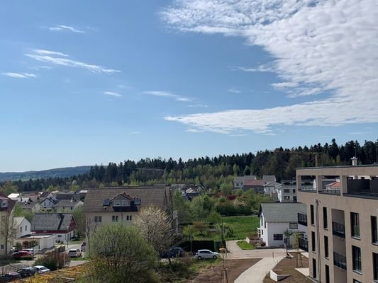 Blick von Dachterrassen