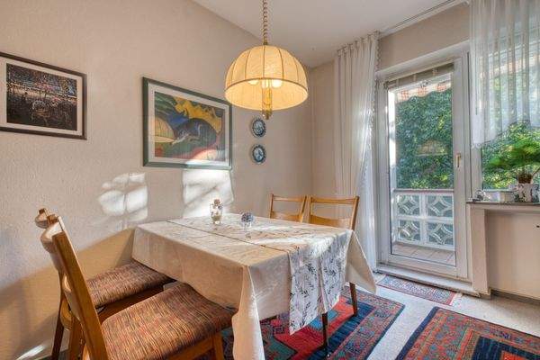 Gemütlicher Essbereich