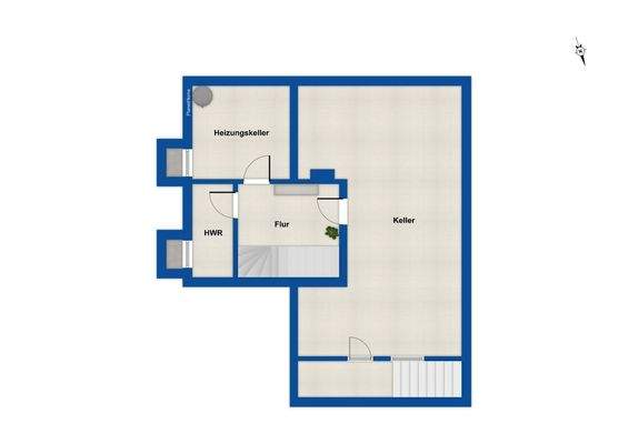 Grundriss - Kellergeschoss