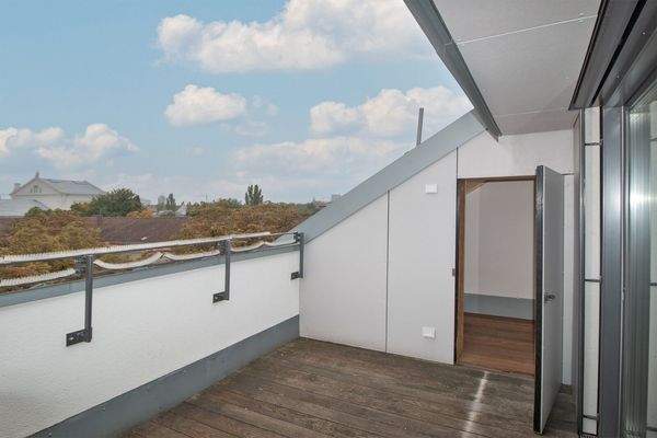 Dachterrassen nach Osten