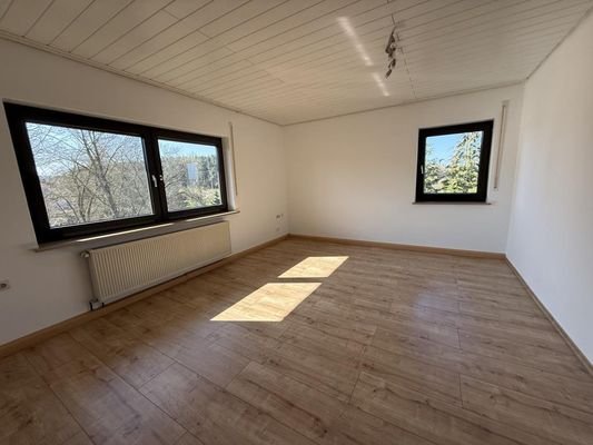 Das Wohnzimmer im Obergeschoss
