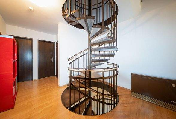 2. Obergeschoss - Wendeltreppe