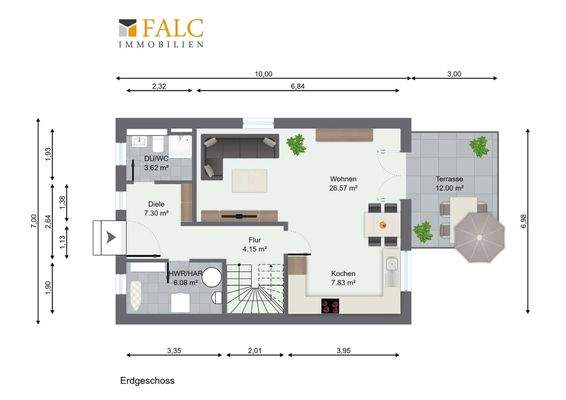 Grundriss Erdgeschoss