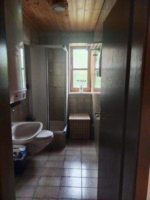 bathroom with shower