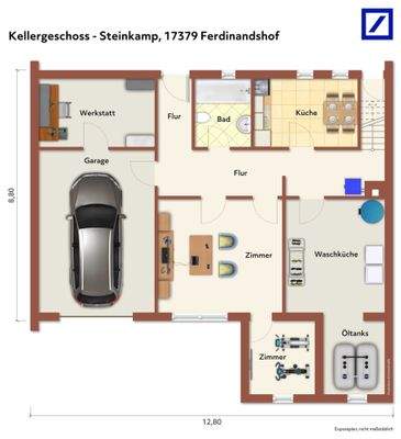 Grundriss Kellergeschoss