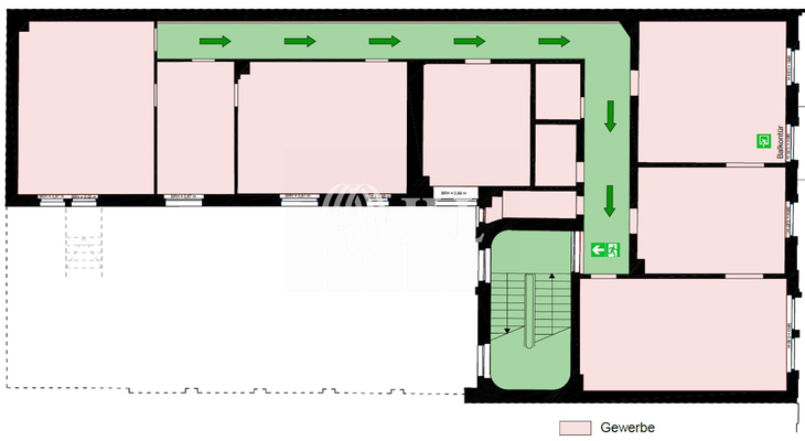 Grundriss 2. OG Bestand