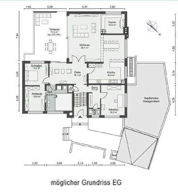 Grundrissbeispiel EG