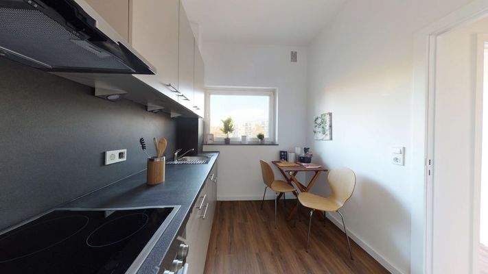 Ansicht I: Neue Einbauküche