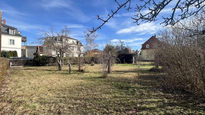 Blick Richtung Straße