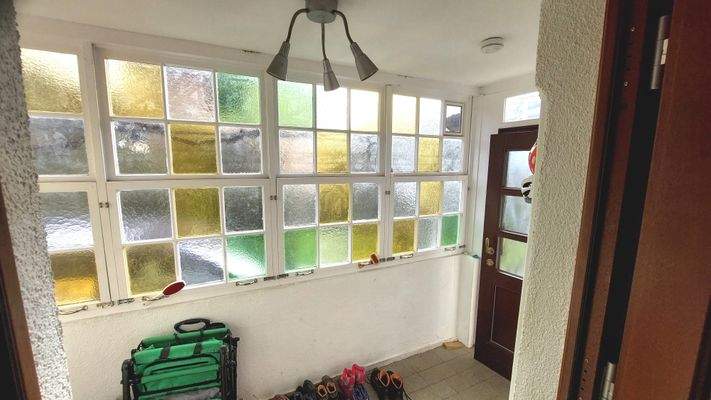 schöner Eingangsbereich