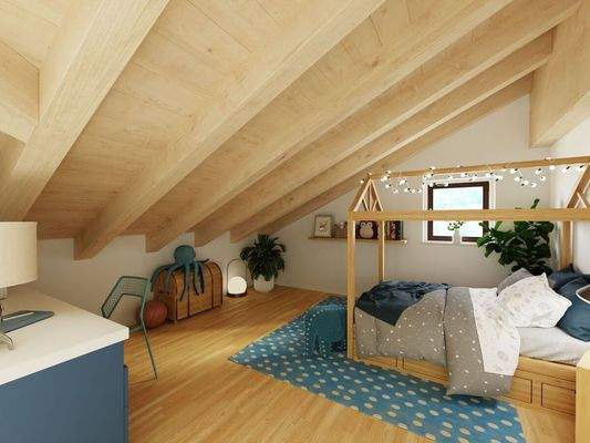 unverbindliche Visualisierung Kinderzimmer