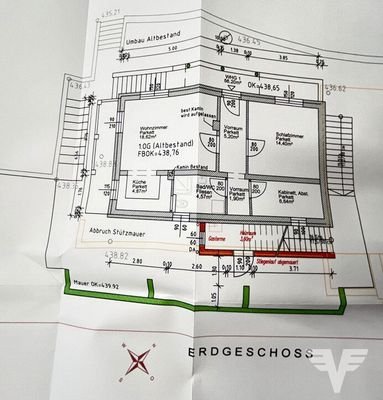Plan Erdgeschoß