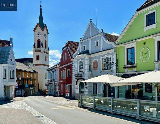Hausansicht Richtung Kirche