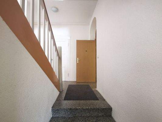 Blick ins Treppenhaus