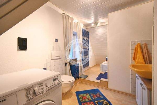 Eine weitere Ansicht des zweiten Badezimmers